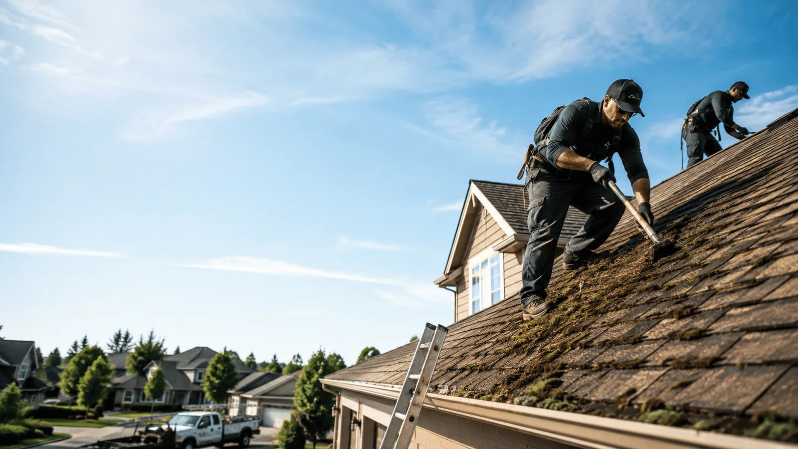 Roof Moss Removal in Eagle River, WI near me
